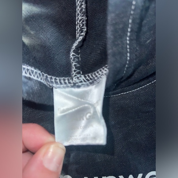 Barstool Sports I Am Unwell Tie Dye Cropped Hoodie Size Large - Picture 2 of 3